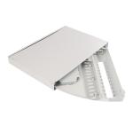 12 Port Rotary 1U Fiber Optic Distribution Frame For 19" Rack Mount