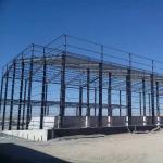 Steel Structure Workshop with Q345/Q235 Main Steel and Corrugated Steel Sheet