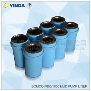Quality Cast Iron Triplex Mud Pump Accessories Liner Chromium Content 26-28% Bomco F800 wholesale