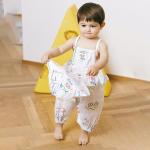 2023 Summer wholesale boutique baby clothes cute bodysuit ruffle body baby girl