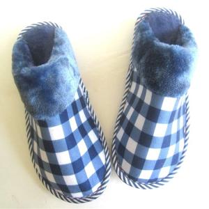 Quality Cotton Flax Winter Indoor Slippers , Winter Home Wear Slippers 36-47 Size wholesale