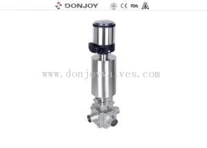 Quality Pneumatic three-way Ball Valve with intelligent positioner IL-TOP wholesale