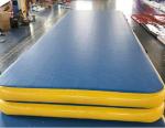 0.9mm Thickness Gymnastics Air Mat , Inflatable Air Track For Physical Training