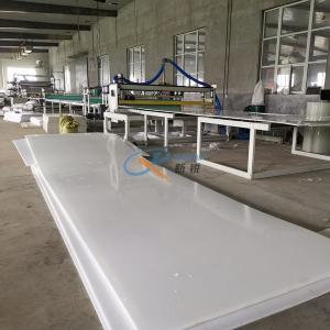 China 40mm PLC Plastic Sheet Manufacturing Machine on sale