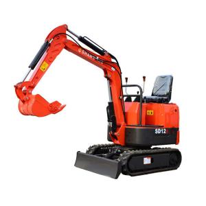 Quality New Design 1t 1.2t Mini Crawler Excavator , Small Excavator Dipper Arm wholesale