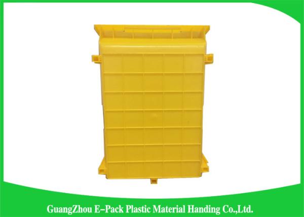 Standard Size Warehouse Storage Bins Spare Parts Storage Easy Stacking PE