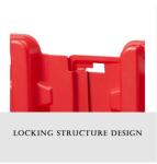 2024 Straight Flood Boxwall Water Barrier Boxwall Flood For Fighting Flood