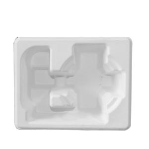 Quality Sugarcane Bagasse Paper Molded Pulp Packaging Trays For Wine wholesale