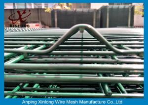 Quality Fashionable 3D Curved Welded Wire Mesh Fence Powders Sprayed Coating Dark Green RAL6005 wholesale