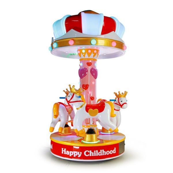 3 People Amusement Kids Ride Indoor Outdoor Playground Merry - Go - Round Small
