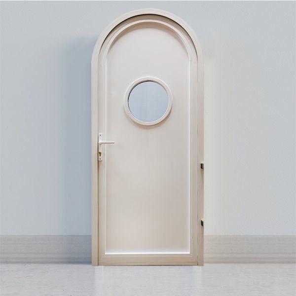 Modern Aluminium Hinged Doors with Double Tempered Glass for Enhanced Soundproof
