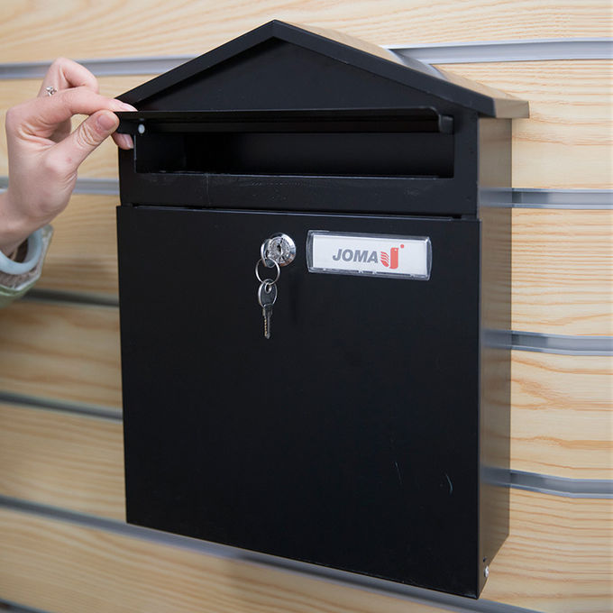 Durable Residential Wall Mounted Letterbox Galvanized Sheet Mailbox