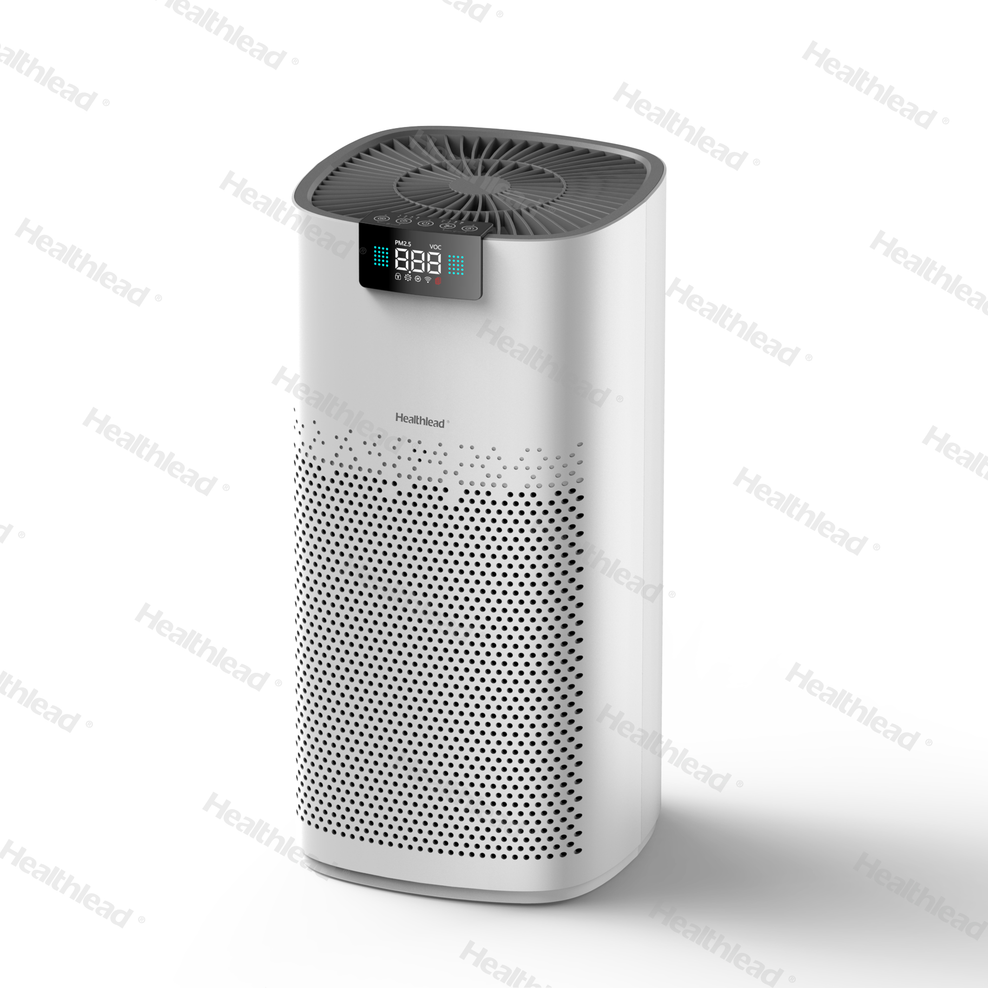 LED Home Disinfection HEPA Household Air Purifier CADR 450m3/H Uvc Air Cleaners EPI403