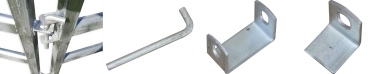 Heavy Duty Galvanized 1800mm Horse Fence Panels