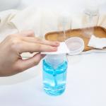 120/150/200/300/500ml Makeup Remover PET Plastic Press Nail Washing Bottle HDPE