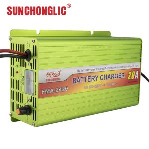 Quality 24V 20A Gel Car Battery Charger 63Hz 14.5V DC Three Phase Safety Operation wholesale