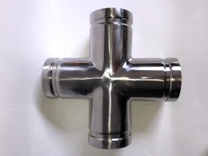 Quality 304 / 316 Stainless Steel Grooved Cross / Grooved Equal Cross High Strength wholesale