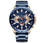Chronograph Japan Movt Watch Stainless Steel Back