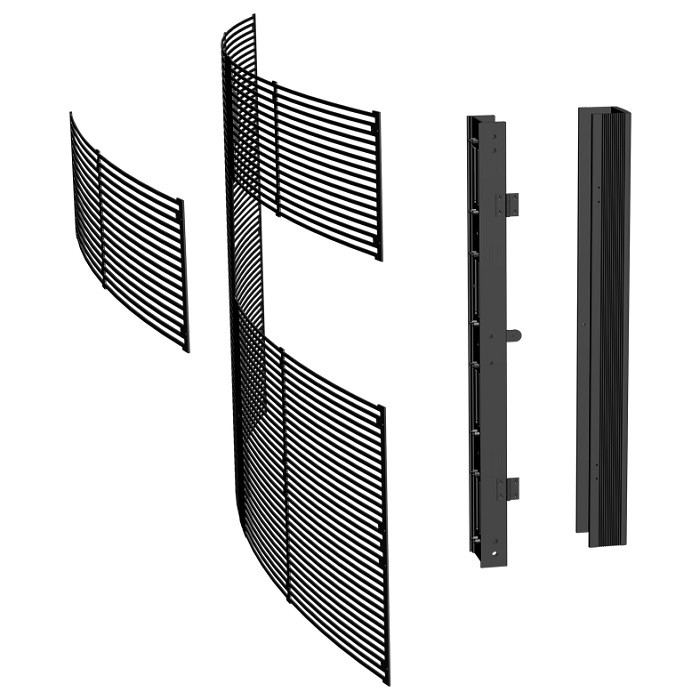 Indoor P7.8-7.8 Full Color Window Screen with 3000nits Brightness and 14bit Gray Scale