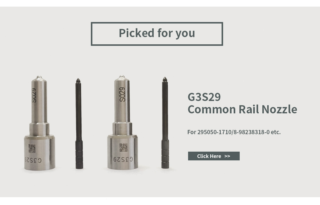 G3S33 DENSO Common Rail Nozzle For Injectors 23670-0L110 295050-0800 / 0620 / 0540
