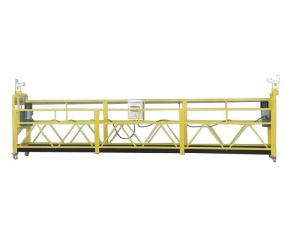 Quality Painting steel 6 meters 630kg ZLP630 suspended platform for glass cleaning wholesale