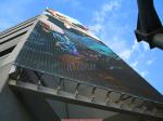 P31.25mm DIP346 LED Video Curtain Display Outdoor Building Facade Digital LED
