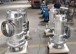 60m3/h 150m3/h Electric Sewage Stainless Steel Submersible Pump