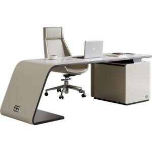 Quality Commercial Furniture end Modern Boss Table for Executive Manager Luxury Computer Desk wholesale