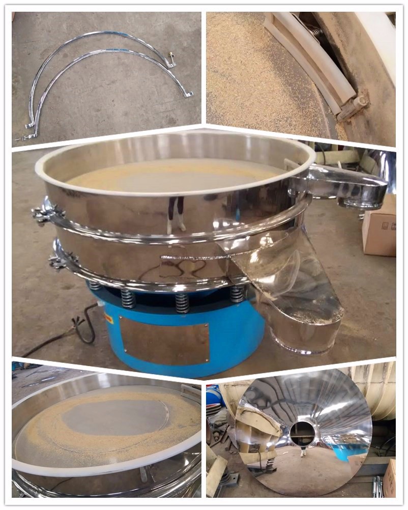 Food,spice powder circle rotary vibrating sieve screen separator sifter