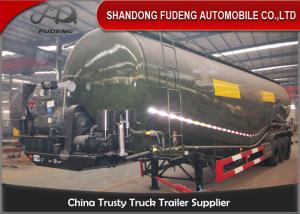 Quality V Type Middle-Density Cement Tanker Truck 30-75CBM Loading Capacity wholesale