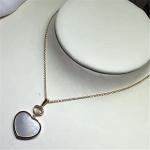 Chopard diamonds of love necklace 18kt gold with yellow gold or white gold