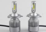 Aluminum Motorcycles / Car C6 Led Headlight 72 Watt 8000LM Long Life Span
