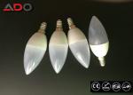 8W LED Candle Bulb Light / Energy Saving Indoor Spotlight Chandelier