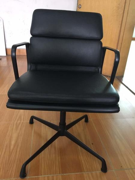Modern Style Ergonomic Leather Office Chair Low Back Gross Weight 15.4 Kg