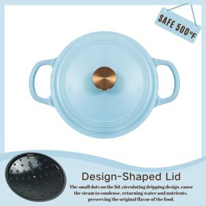 Quality User Friendly Enamel Cast Iron Cocotte For Easy Cooking And Cleaning wholesale