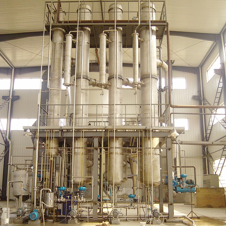 Industrial Falling Film Evaporator for oil extraction and distillation
