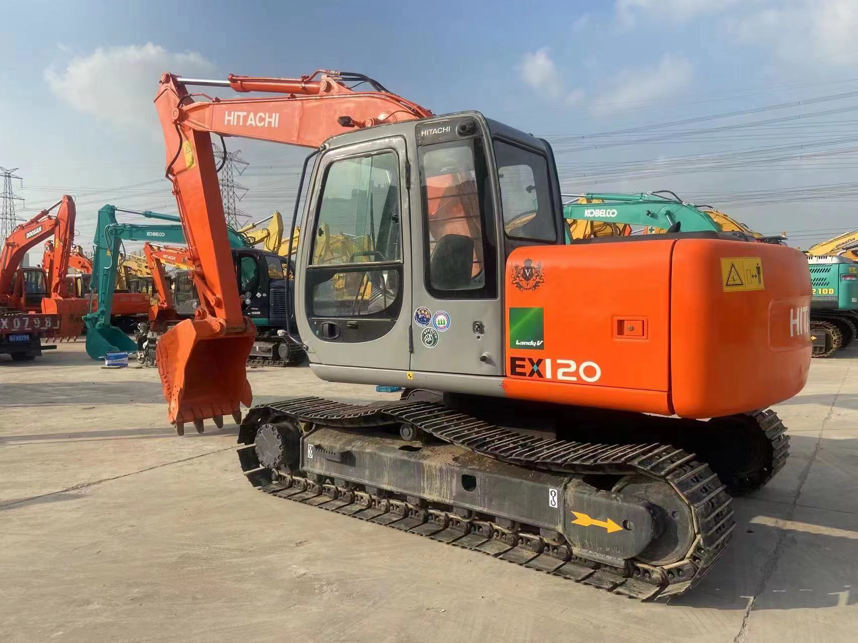 12T Second Hand EX120 Excavator 0-2000 Working Hours 60.4KW