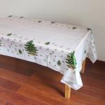 Waterproof Airlaid Christmas Paper Table Covers OEM SGS Listed