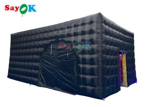 China Advertising Nightclub Inflatable Cube Tent Strong Oxford Cloth Material on sale
