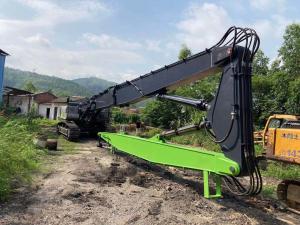 Quality Pc300 Excavator Long Boom Arm Excavator Demolition With Breaker And Powerful Cylinder Scissors wholesale