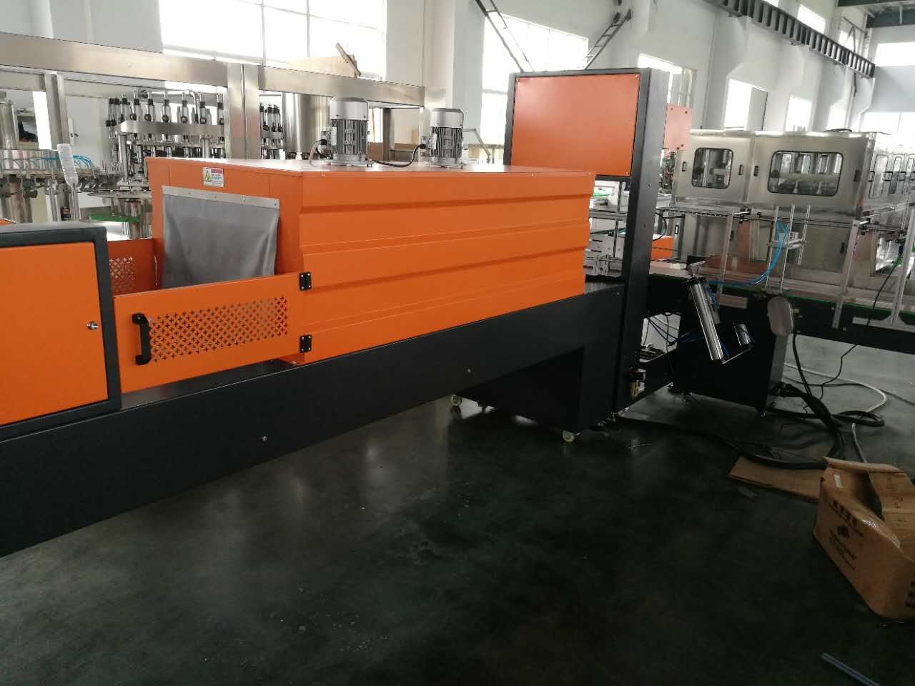 Automatic L Type Beverage Shrink Packing Machine For PET / Glass Bottle / Can