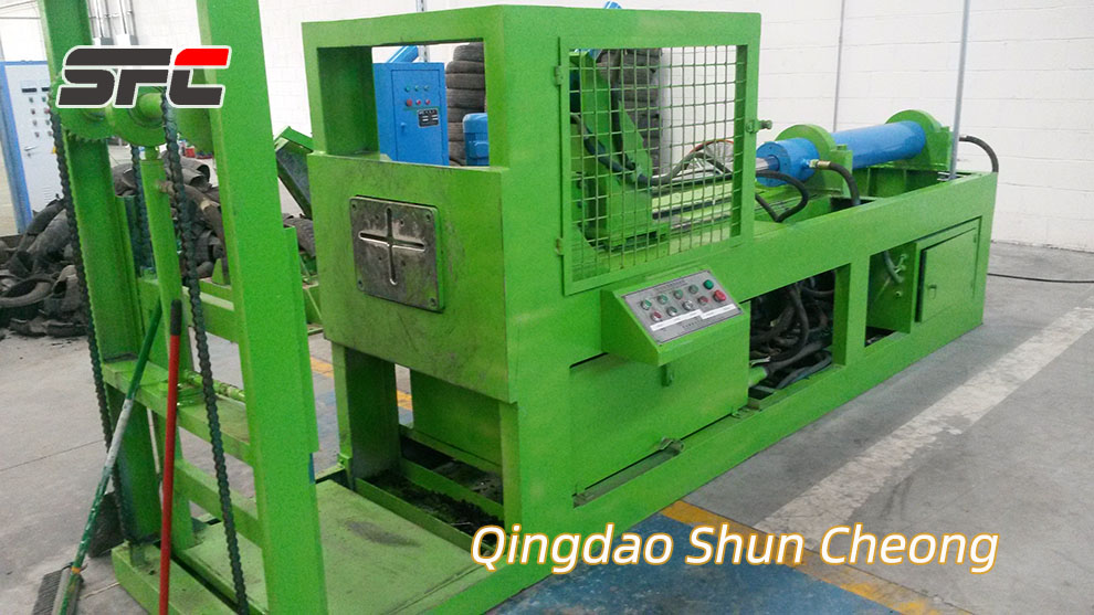 SFC LSJ-1200 Waste Tire Wire Drawing Machine Automated Control System Including Bearing Motor Engine Gear-Rubber Recycling Equipment