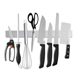 Quality Home Kitchen Knife Holder with Powerful Magnetic Surface and Stainless Steel Coating wholesale