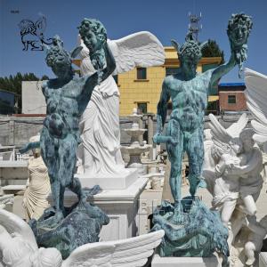 Quality Bronze Perseus Medusa Statue Life Size Metal Greek Sculpture Outdoor Garden Decoration Spot Goods wholesale