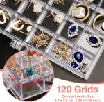 Clear Jewelry Organizer, Durable Jewelry Box With 5 Drawers, Jewelry Organizer