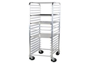 Quality RK Bakeware China 15 Trays Stainless Steel Baking Tray Trolley Bread Oven Rack wholesale
