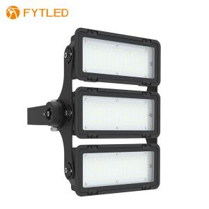 Quality Flicker Free Sports LED Flood Light 300W Satellite T34B Adjustable Module AC77V wholesale