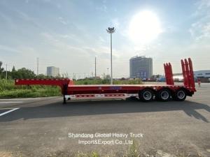 Quality New Models Of Multi Axle Heavy Duty Low Flatbed Semi-Trailers With Direct Factory Sales wholesale