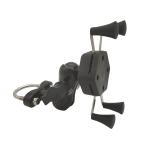 OEM 6 Sides Long Leg X Claw Motorcycle Phone Mount For Iphone 0.45kg