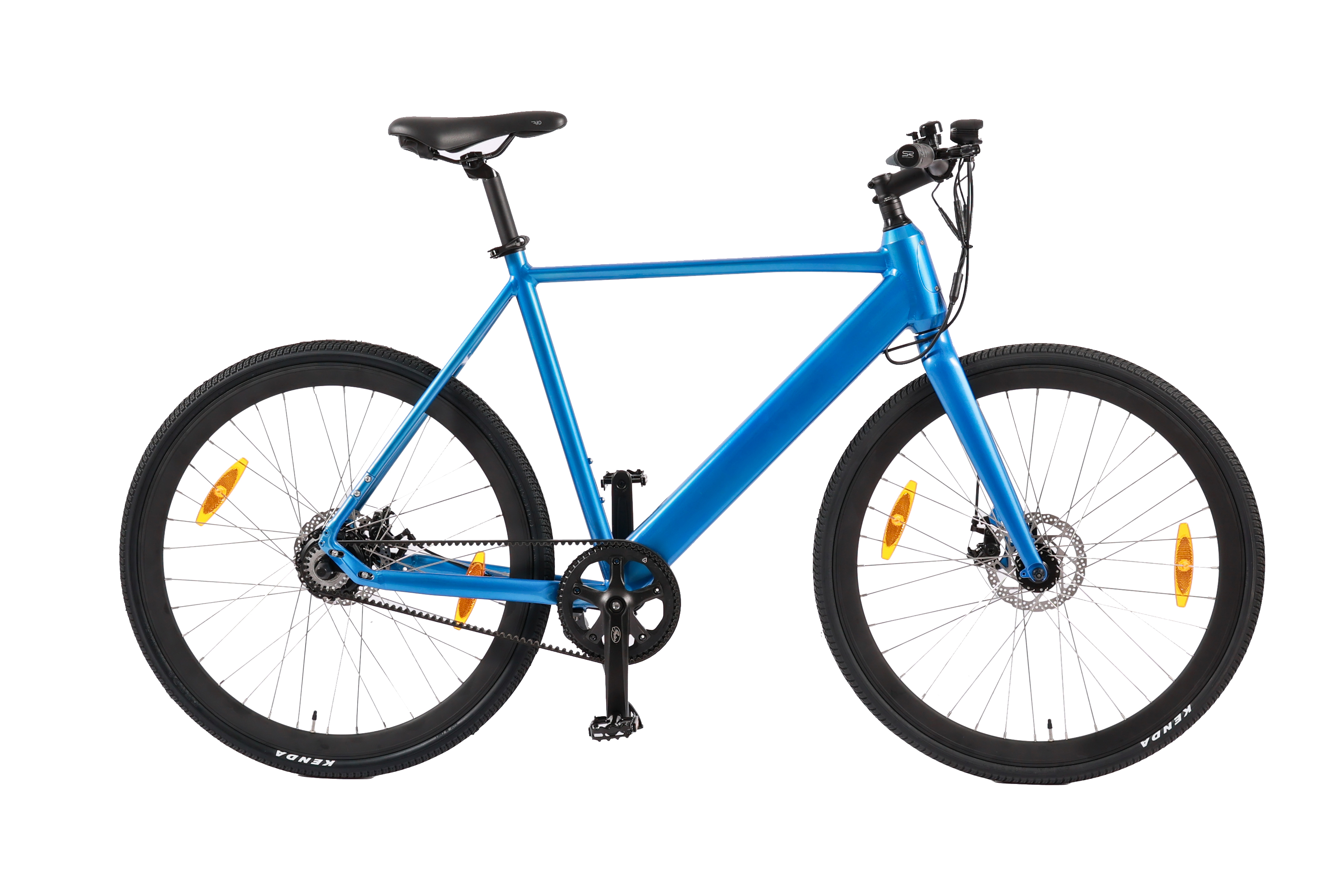Multicolour Electric Bike LCD Screen Display F R Disc Brake E-Bike Trafficway Road Bicycle